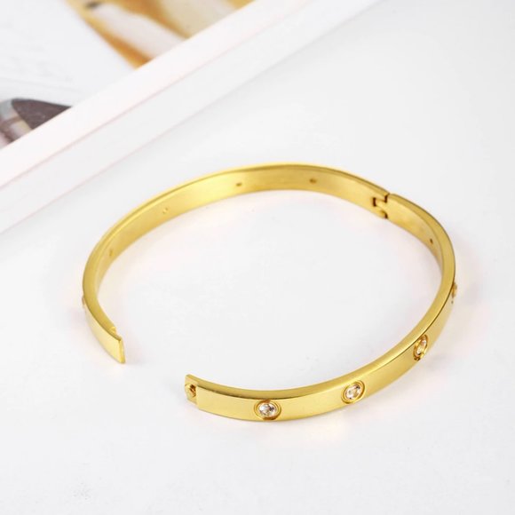 Shine Love V - Set of 3 Stainless Steel Br… - Picture 3 of 8